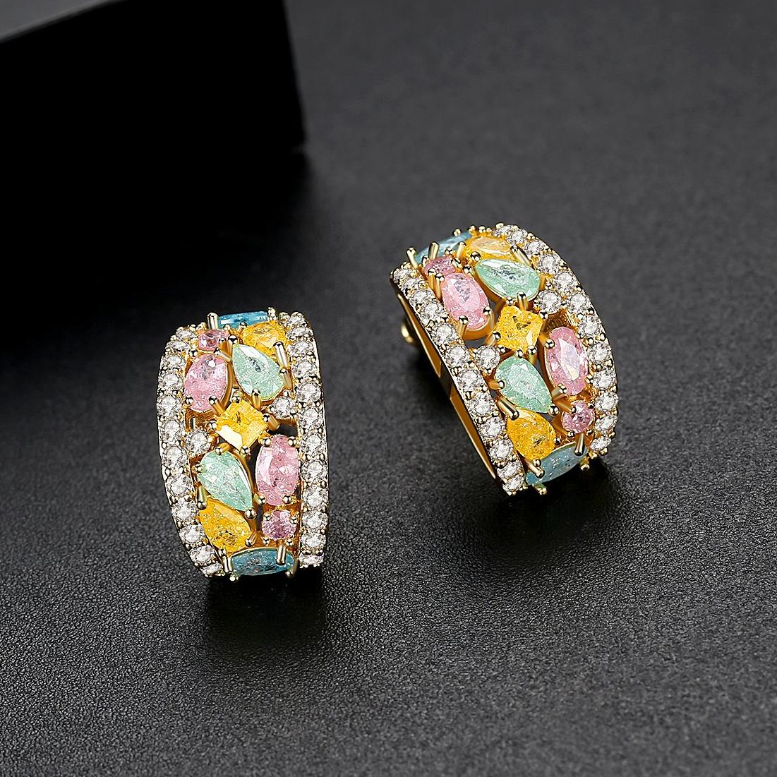 Buy FOREVER 21 Peach Coloured Stone Stud Earrings - Earrings for Women  1394678 | Myntra
